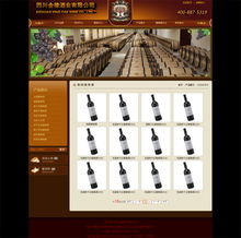 四川金橡酒業(yè)網(wǎng)站設(shè)計(jì) 融合傳統(tǒng)與現(xiàn)代的數(shù)字化展現(xiàn)